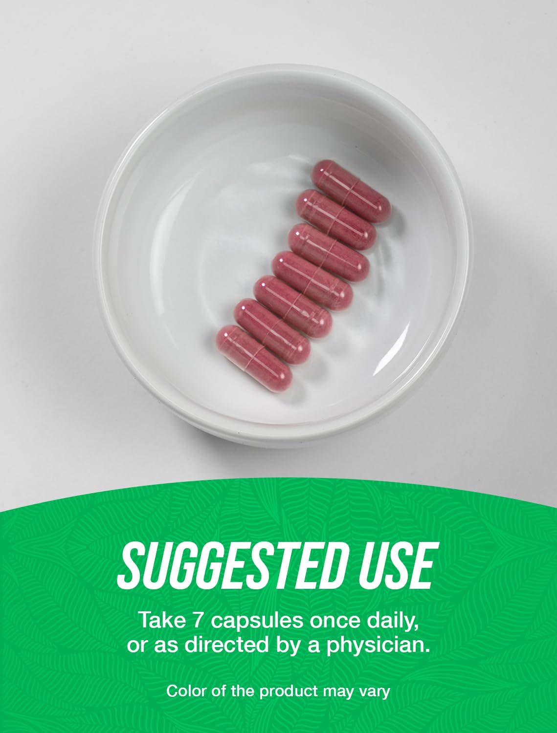 BulkSupplements.com Beet Root Capsules - Beet Root Supplement, Beet Root Pills - Vegan, Superfood, & Gluten Free - 7 Capsules per Serving, 210 Veg Capsules (Pack of 1) - Image 4