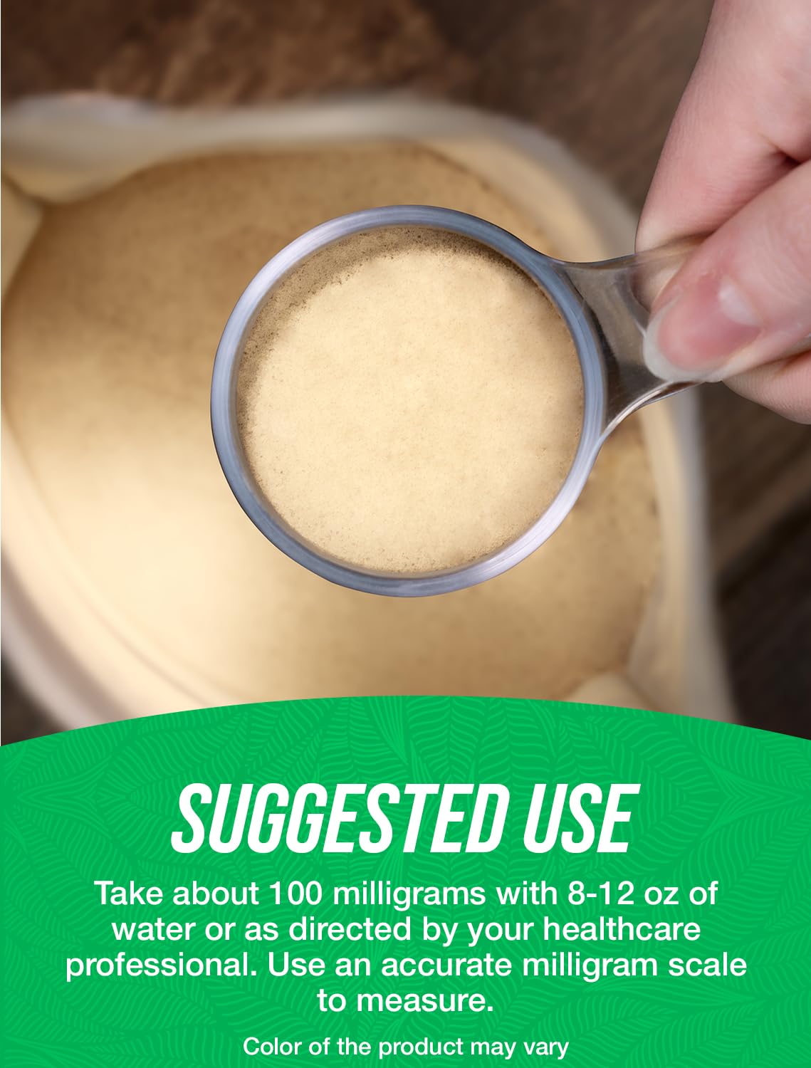 BulkSupplements.com Nattokinase 2000 FU Powder - Sourced from Natto Extract, Nattokinase Supplement - 100mg of Natto Powder per Serving, 100g (3.5 oz) (Pack of 1) - Image 4