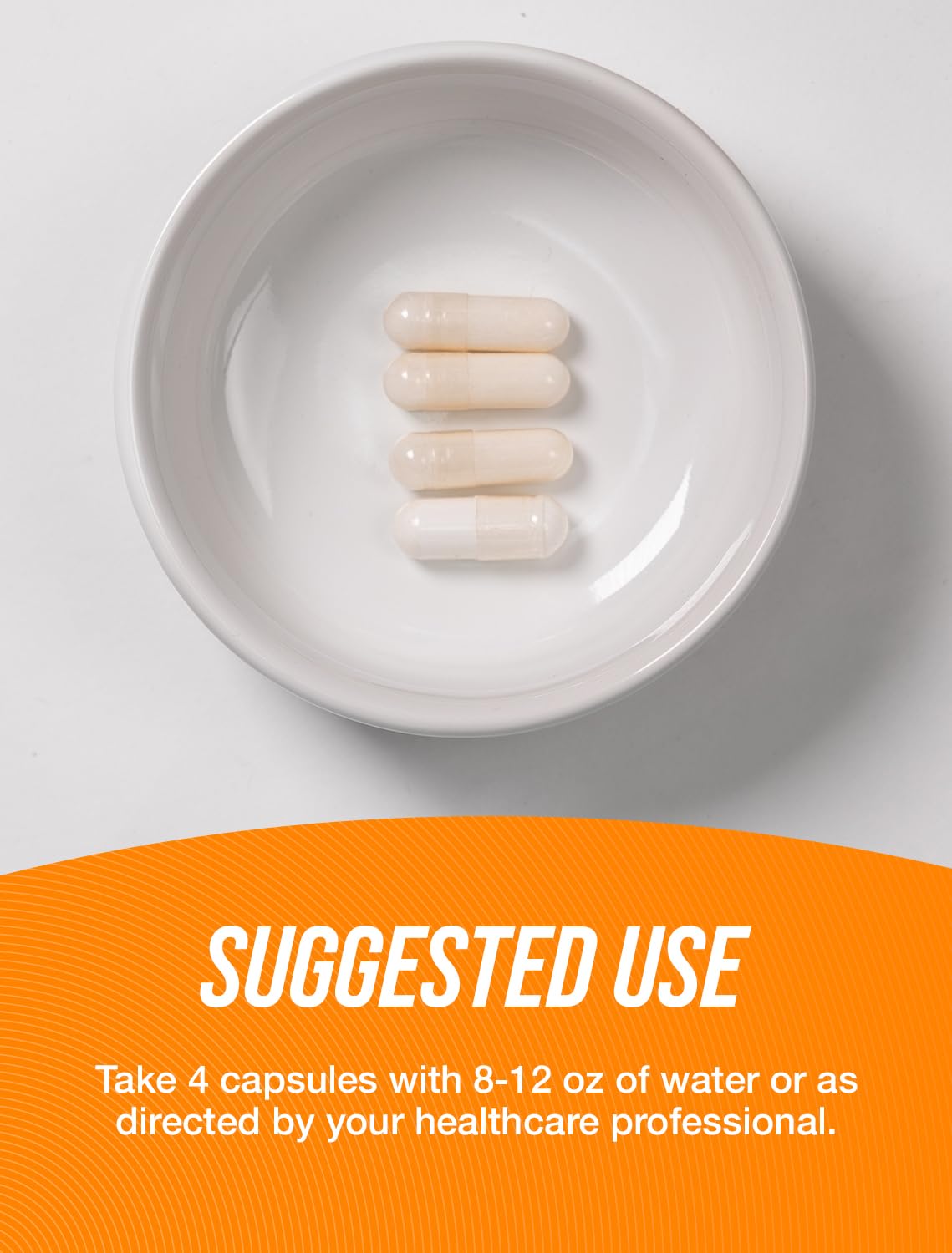 BulkSupplements.com Taurine Capsules - Taurine Supplement, Taurine 2000mg, Amino Acids for Heart Health, Taurine Pills - Gluten Free, 4 Taurine 500mg Capsules per Serving (2000mg), 360 Capsules - Image 4